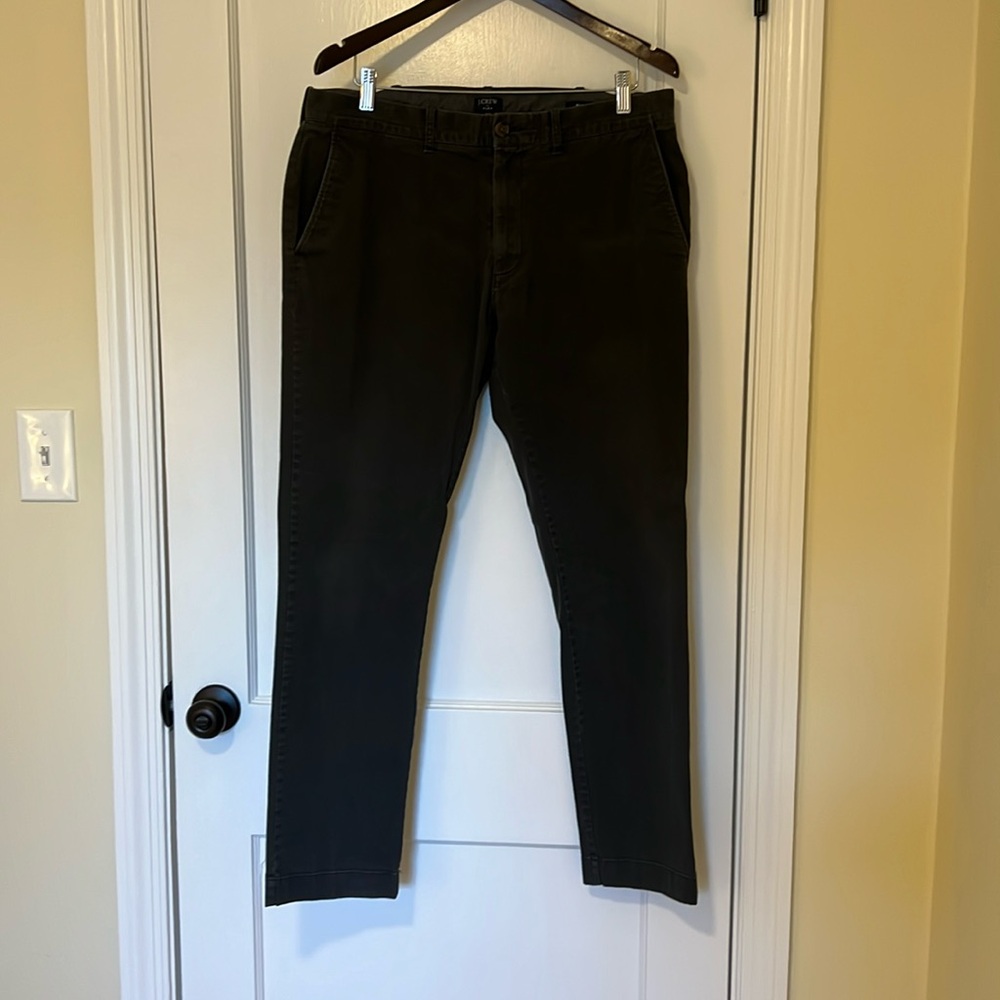 J. Crew Flex slim fit gray slacks